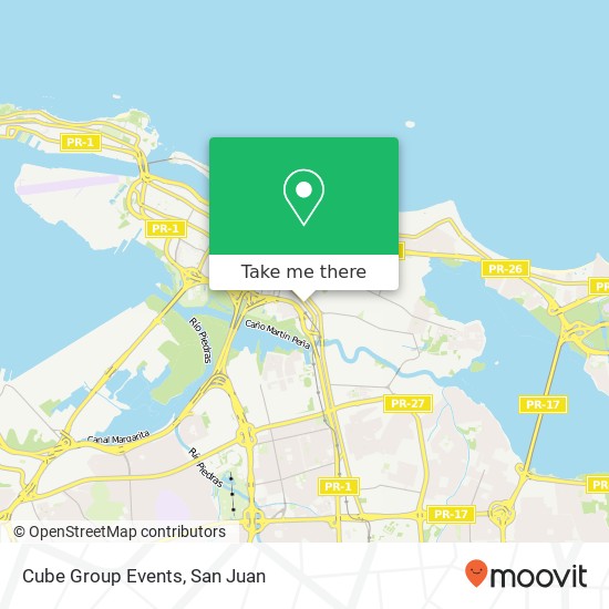 Cube Group Events map