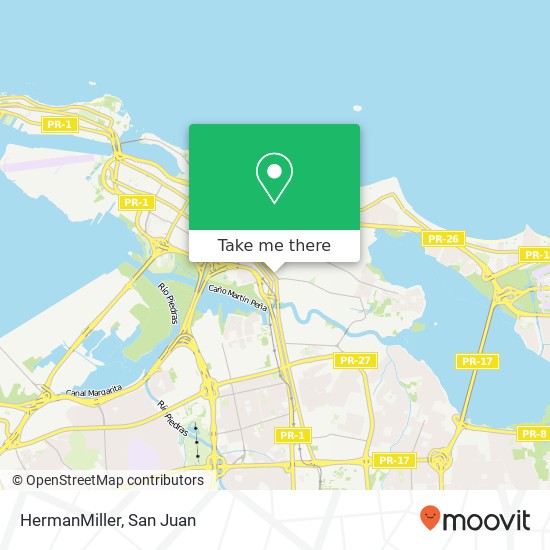 HermanMiller map
