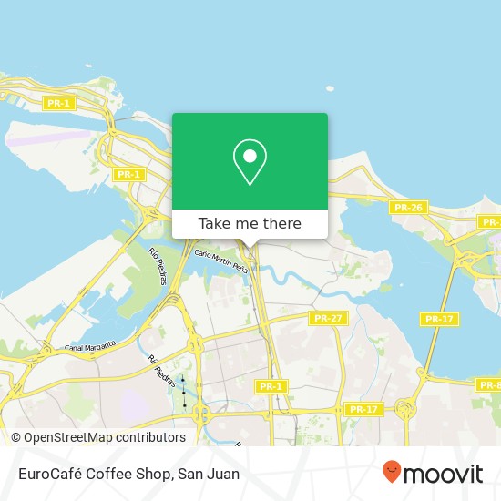 EuroCafé Coffee Shop map