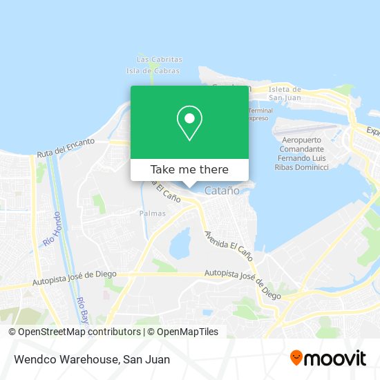 Wendco Warehouse map