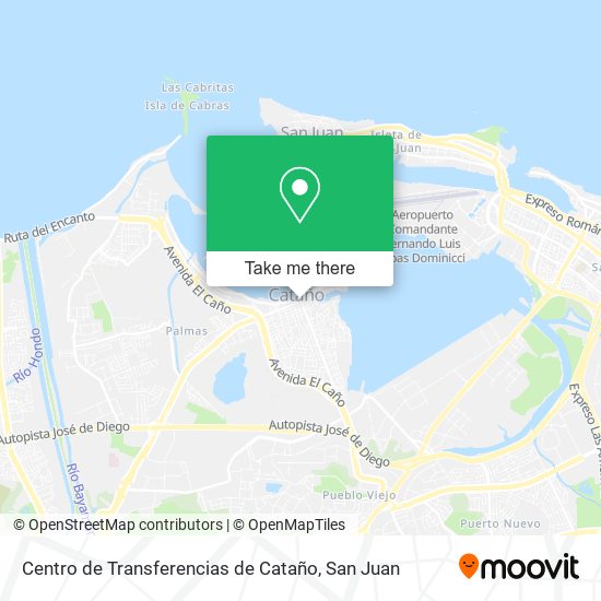 Centro de Transferencias de Cataño map