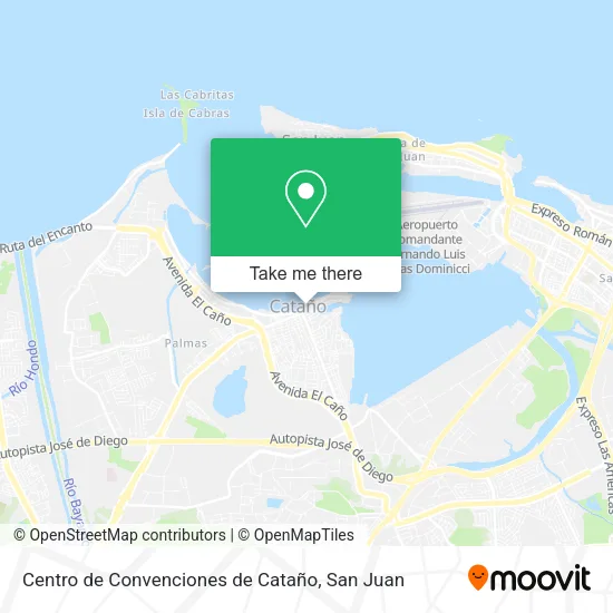 Mapa de Centro de Convenciones de Cataño