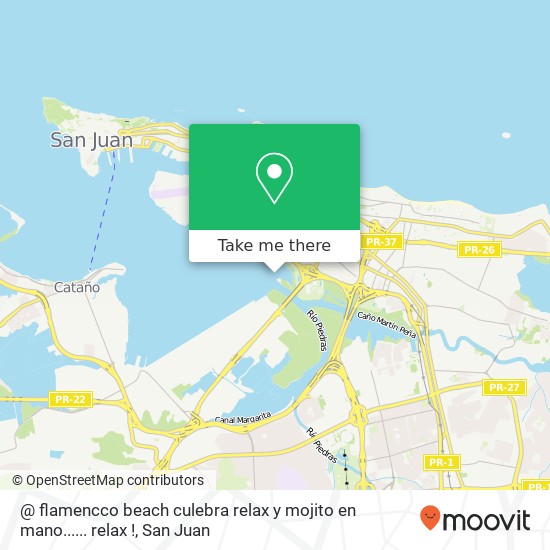 @ flamencco beach culebra relax y mojito en mano......  relax ! map