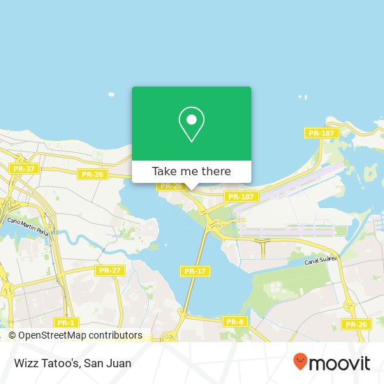 Wizz Tatoo's map