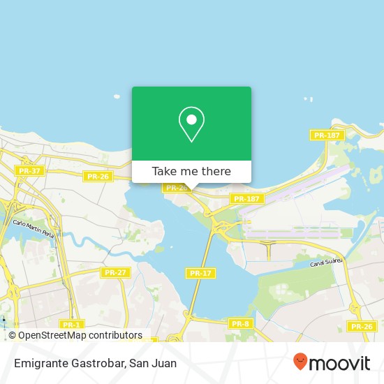 Emigrante Gastrobar map