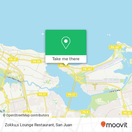 Zokku,s Lounge Restaurant map