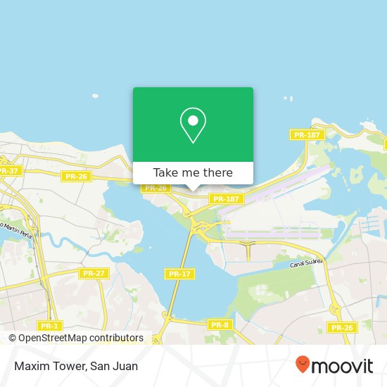 Maxim Tower map