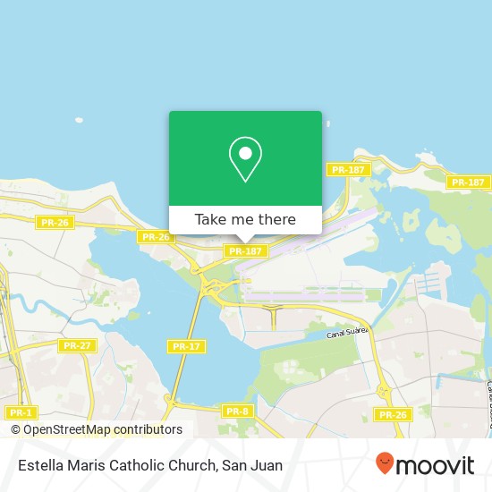 Estella Maris Catholic Church map