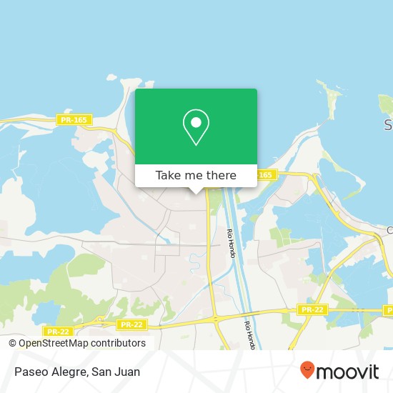 Paseo Alegre map