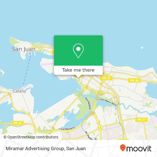 Miramar Advertising Group map