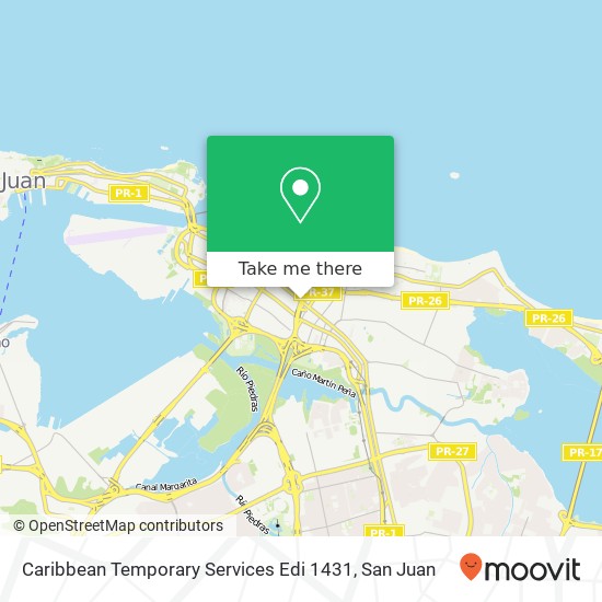 Mapa de Caribbean Temporary Services Edi 1431