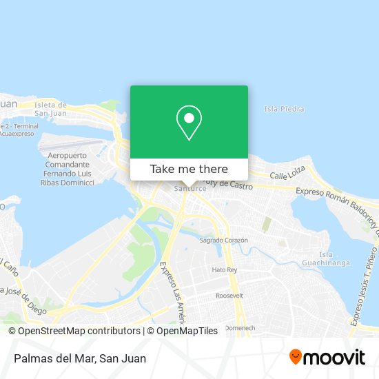 Palmas del Mar map