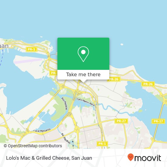 Lolo's Mac & Grilled Cheese map