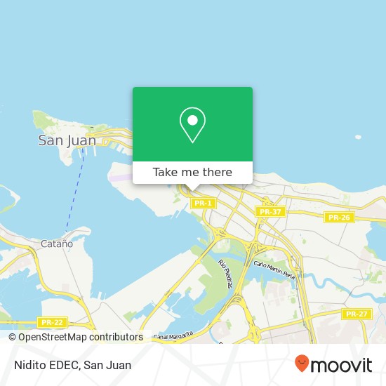 Nidito EDEC map