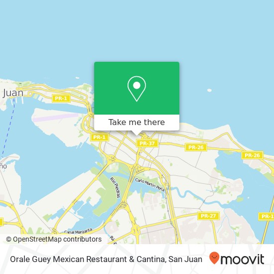 Orale Guey Mexican Restaurant & Cantina map