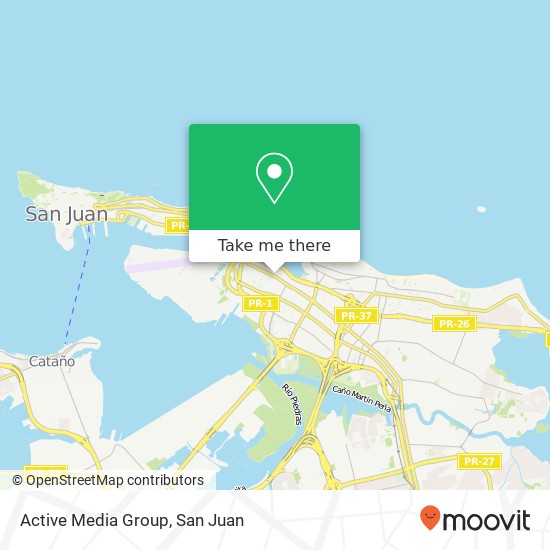 Active Media Group map