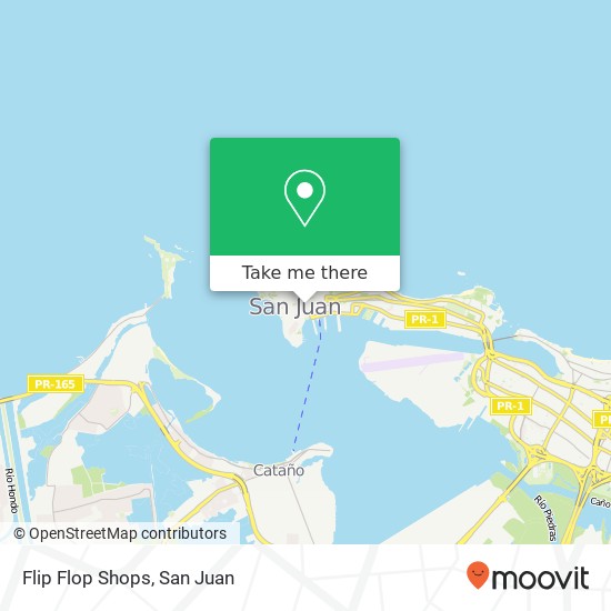 Flip Flop Shops map