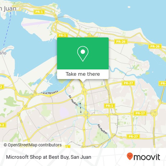 Microsoft Shop at Best Buy map