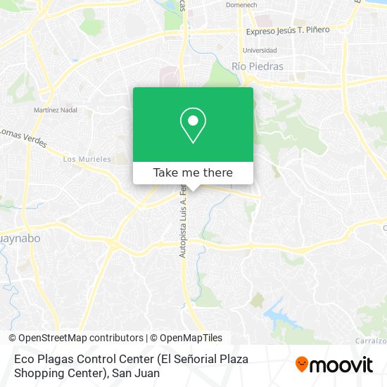 Eco Plagas Control Center (El Señorial Plaza Shopping Center) map