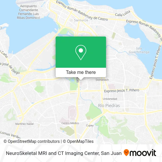 NeuroSkeletal MRI and CT Imaging Center map