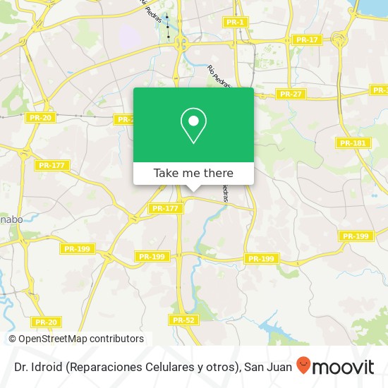 Dr. Idroid (Reparaciones Celulares y otros) map