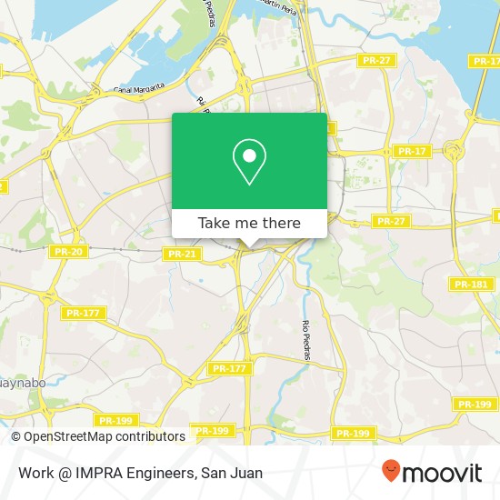 Work @ IMPRA Engineers map