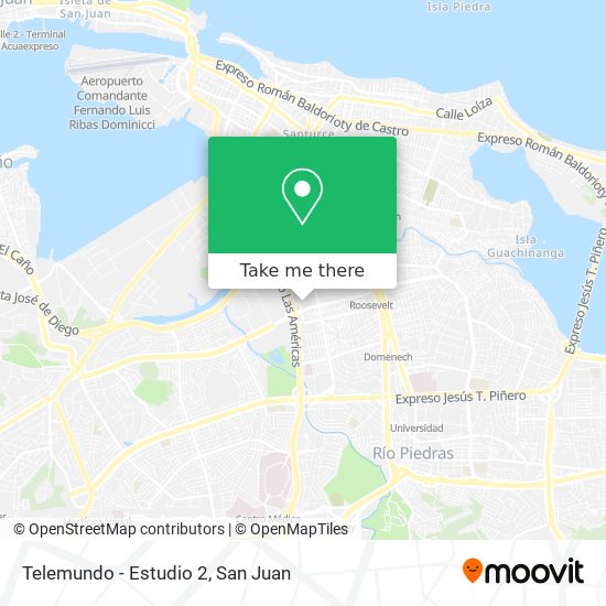 Telemundo - Estudio 2 map