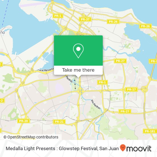 Medalla Light Presents : Glowstep Festival map