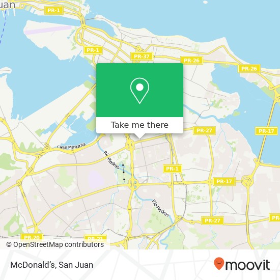 McDonald’s map