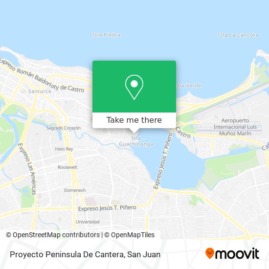 Proyecto Peninsula De Cantera map
