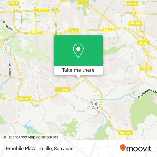 t-mobile Plaza Trujillo map