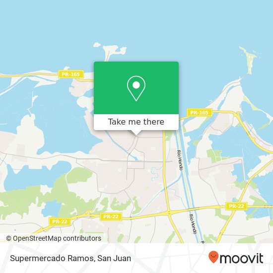 Supermercado Ramos map