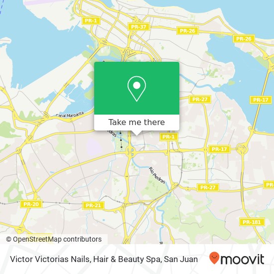 Victor Victorias Nails, Hair & Beauty Spa map