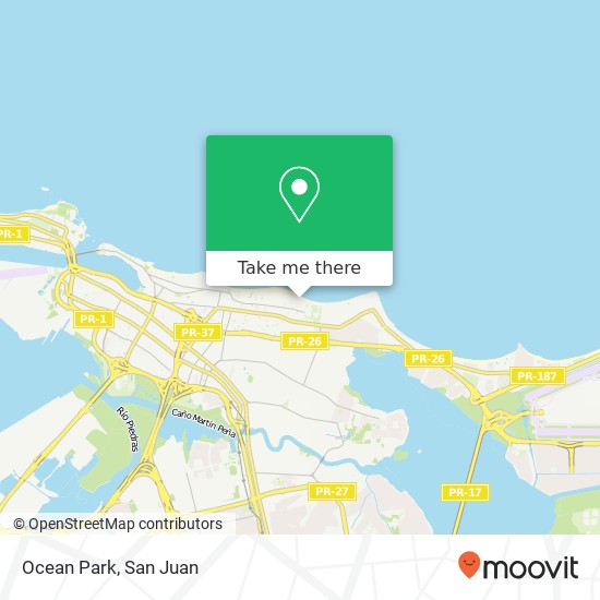 Ocean Park map