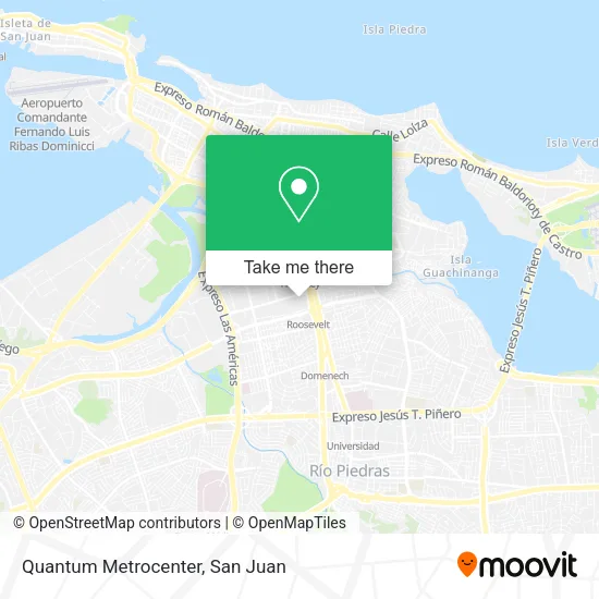 Quantum Metrocenter map