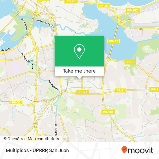 Multipisos - UPRRP map