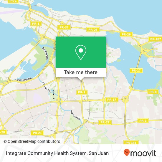 Integrate Community Health System map