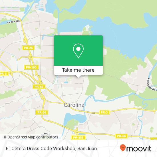 ETCetera Dress Code Workshop map