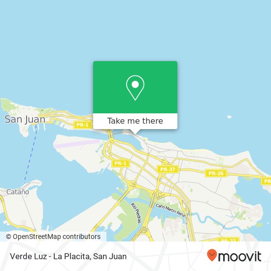 Verde Luz - La Placita map