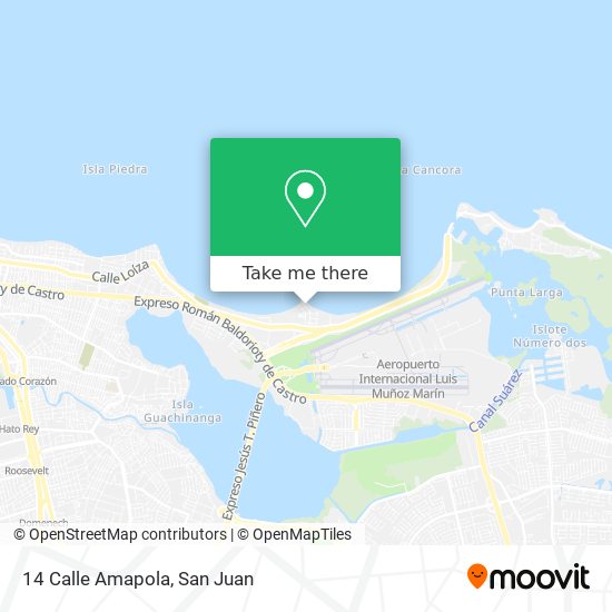 14 Calle Amapola map