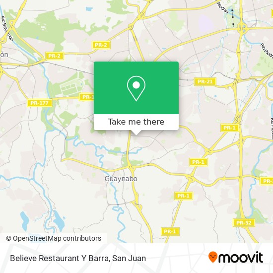 Believe Restaurant Y Barra map