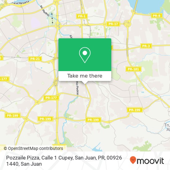 Pozzaile Pizza, Calle 1 Cupey, San Juan, PR, 00926 1440 map