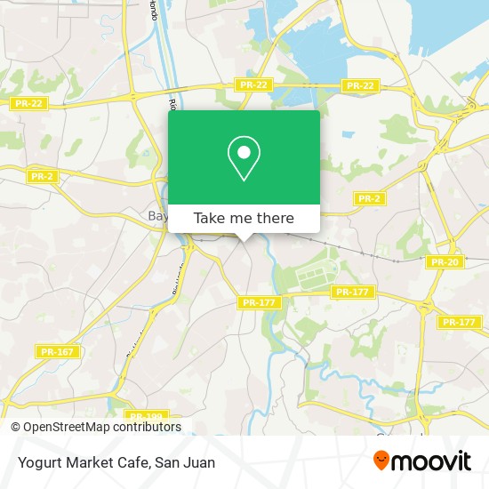 Yogurt Market Cafe map