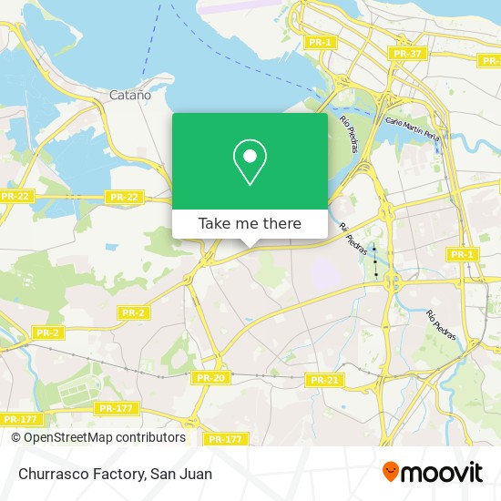 Churrasco Factory map