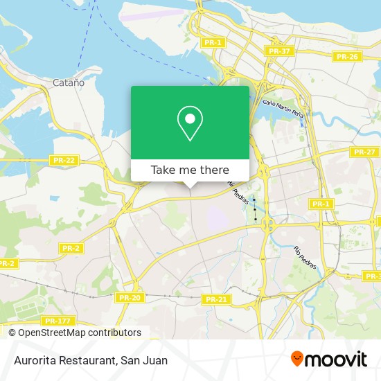 Aurorita Restaurant map