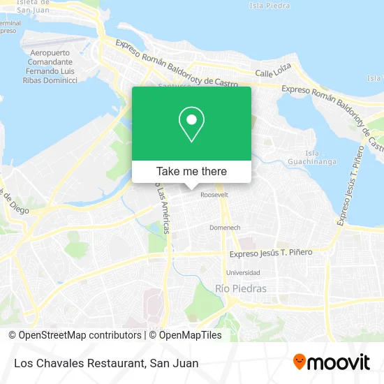 Los Chavales Restaurant map