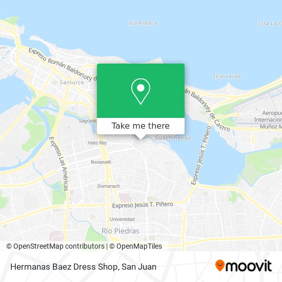 Hermanas Baez Dress Shop map