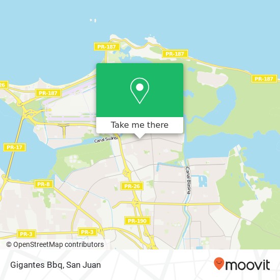 Gigantes Bbq, Avenida Jorge Vasquez Sanes Sabana Abajo, Carolina, PR, 00983 map