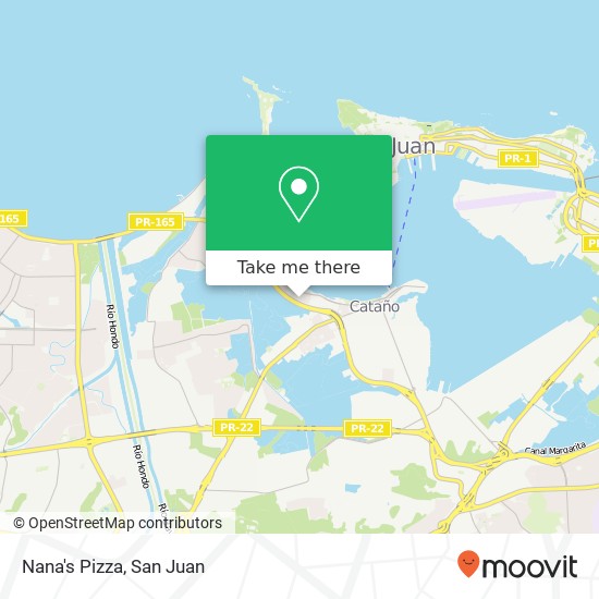 Nana's Pizza, Calle Bahia Sur Cataño, Cataño, PR, 00962 map
