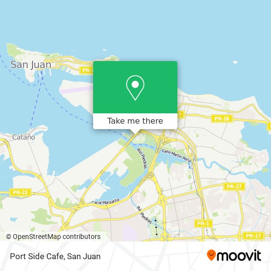 Port Side Cafe map